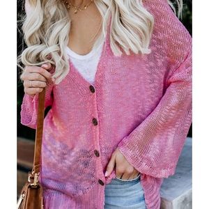 Vici beach bonfire knit cardigan